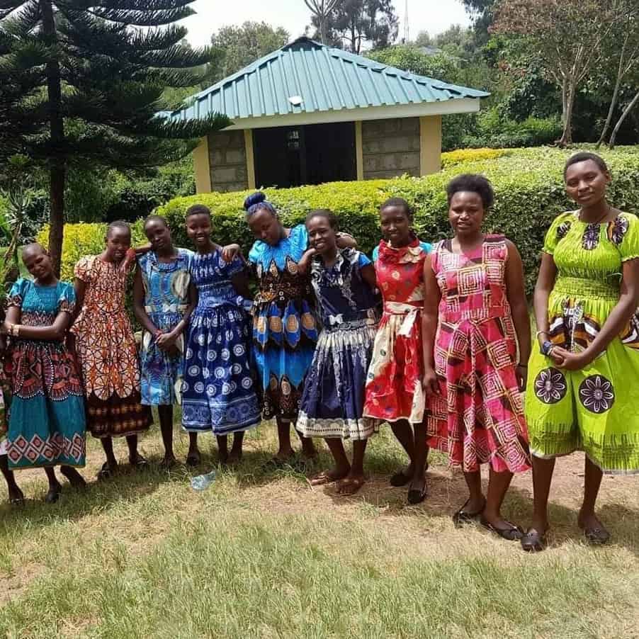 Young women in the Wadada program consider themselves sisters
